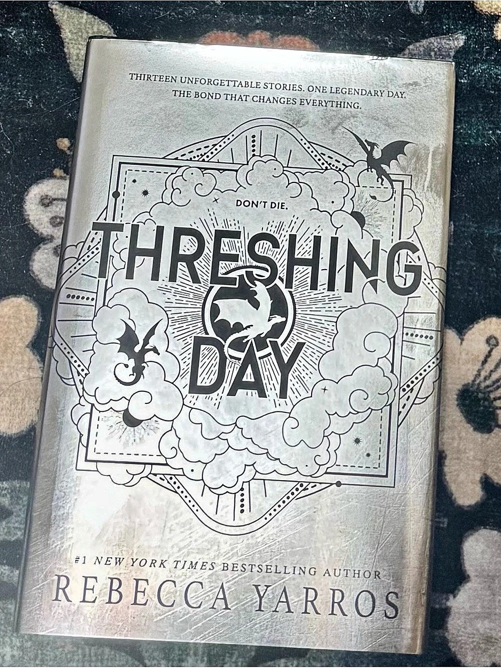 Entangled Publishing Threshing day Hardcover Book Gray & Black